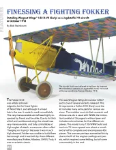 Finessing a Fighting Fokker